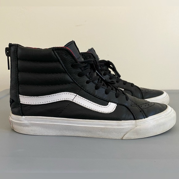 Vans Shoes - Vans Sk8-Hi Leather Shoes